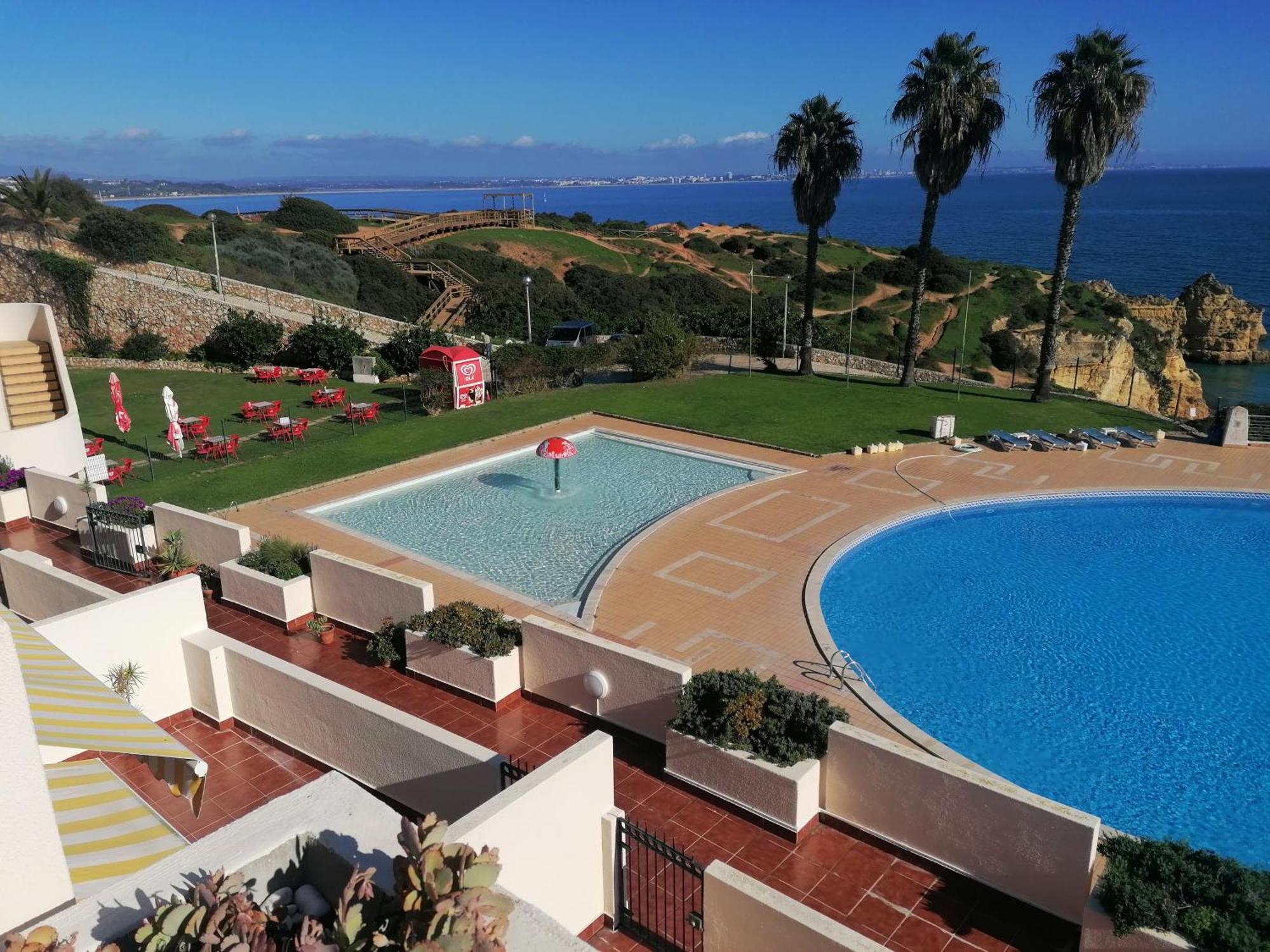 Apartamento Mar Azul Lagos Luaran gambar